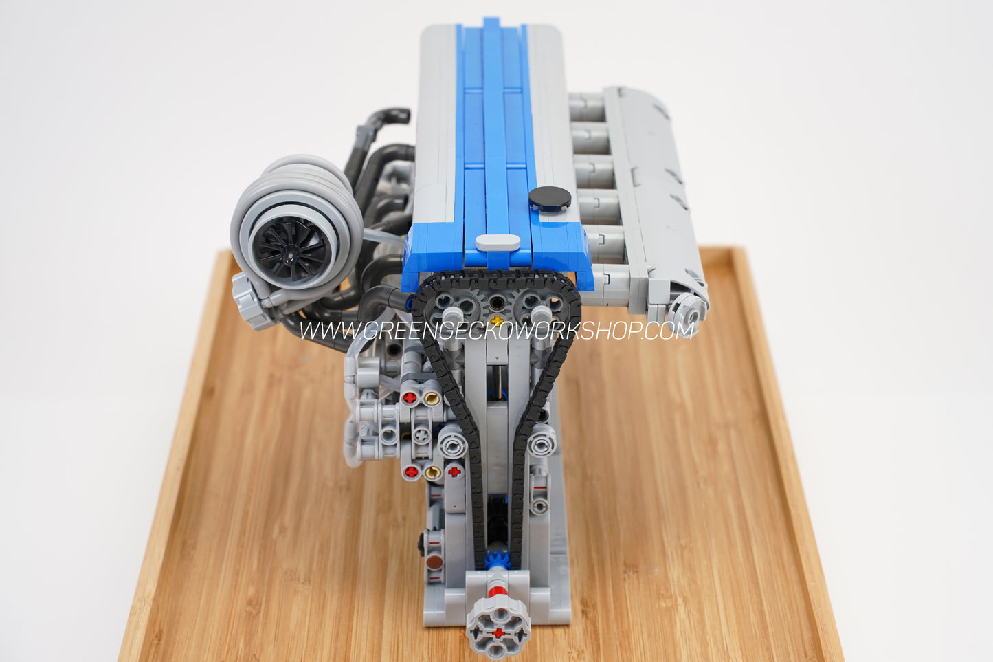 Complete Kit - MK3 Inline 6 Cylinder Turbo Lego Pneumatic Engine - 2JZ GTE Edition - 2500 RPM 🔥 20% OFF! 🔥