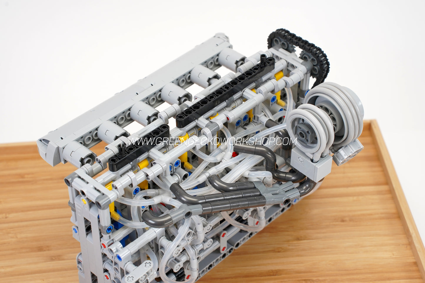 Complete Kit - MK3 Inline 6 Cylinder Turbo Lego Pneumatic Engine - 2JZ GTE Edition - 2500 RPM 🔥 20% OFF! 🔥