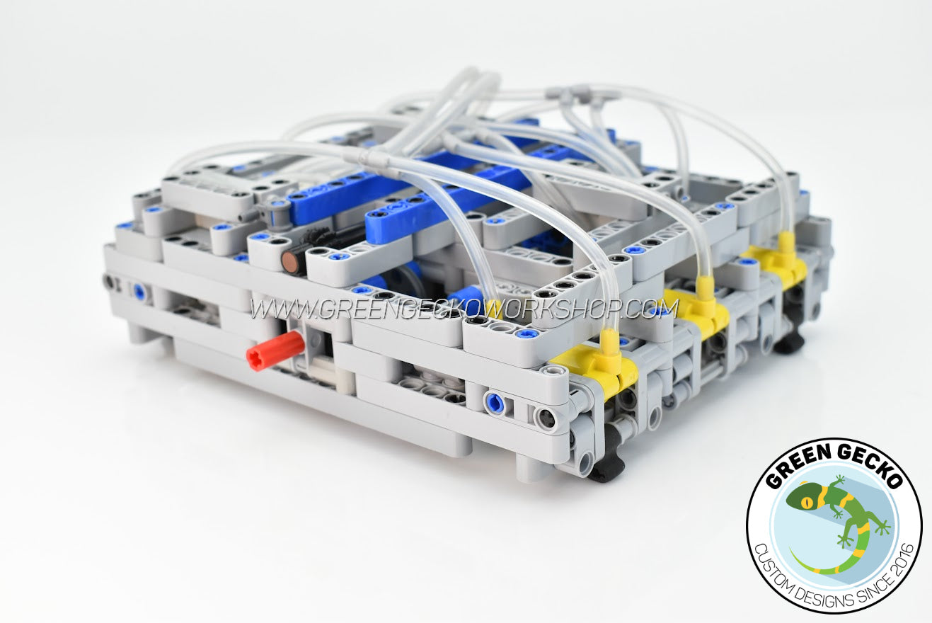 Pro Instructions - Flat 6 Boxer Lego Pneumatic Engine