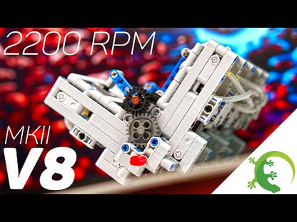 Complete Kit - MK2 V8 Lego Pneumatic Engine - 2200 RPM