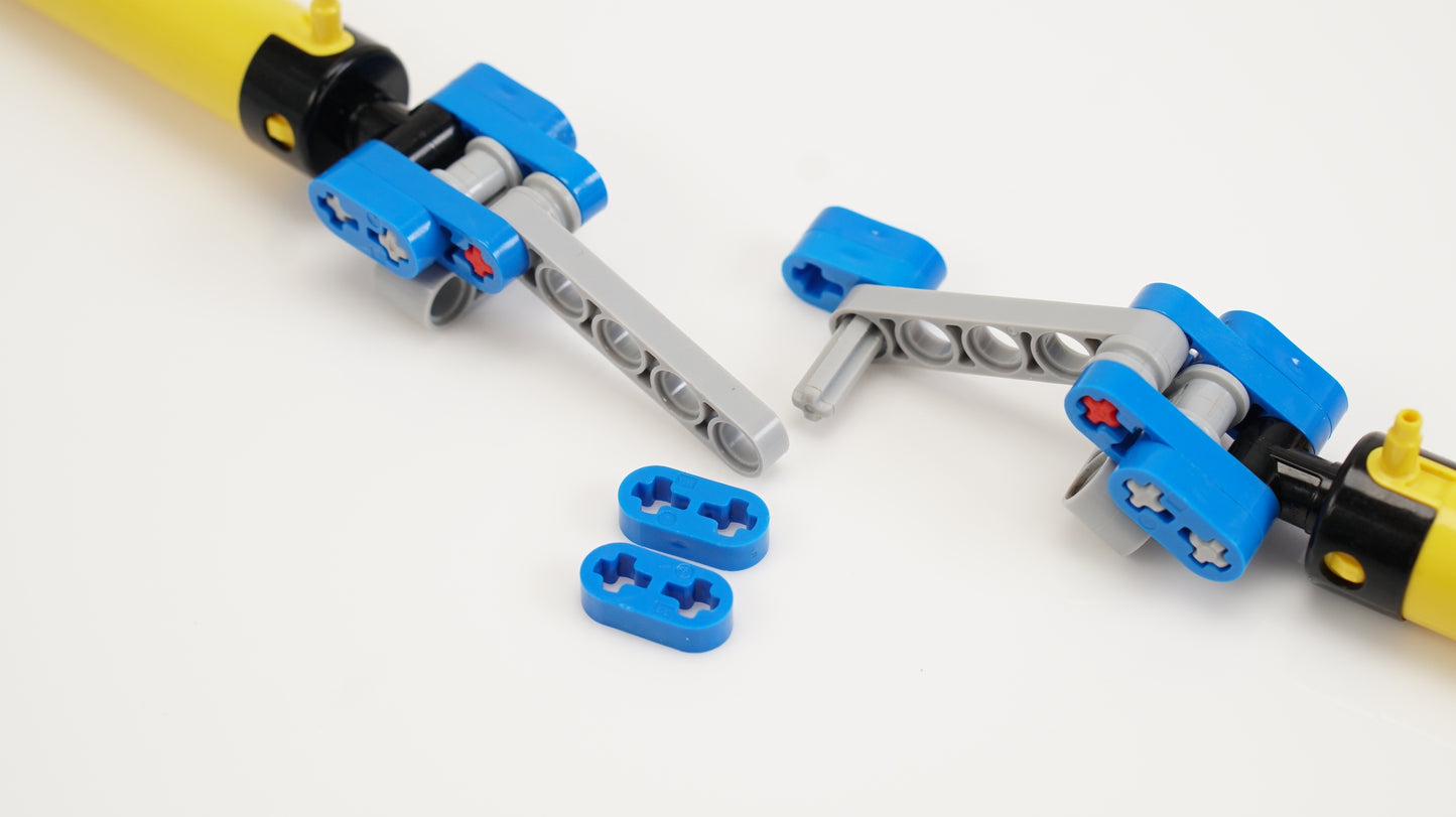 Pro Instructions - MK3 V8 Lego Pneumatic Engine - Twin Turbo Switchless