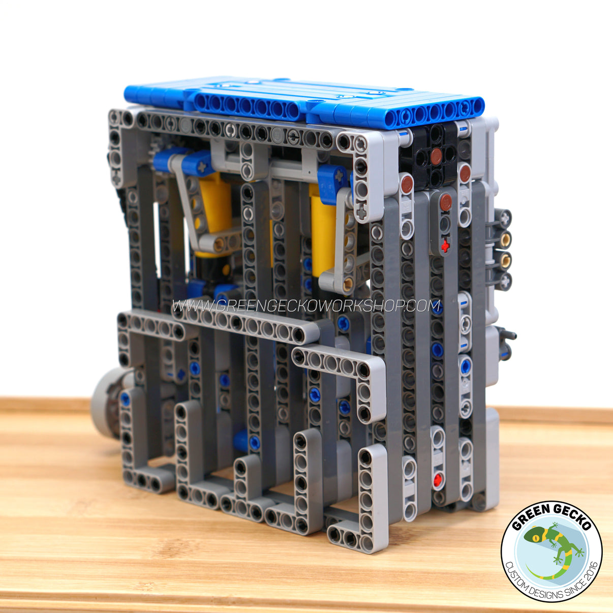 Pro Instructions - Inline 4 Cylinder Turbo Lego Pneumatic Engine ...