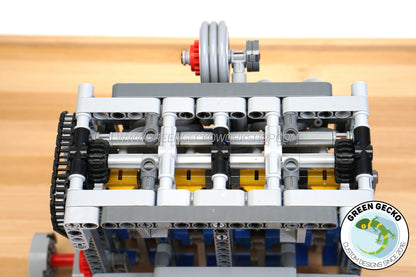 Pro Instructions - Inline 4 Cylinder Turbo Lego Pneumatic Engine