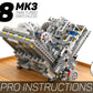 Instructions Pro - Moteur pneumatique MK3 V8 Lego - Twin Turbo Switchless
