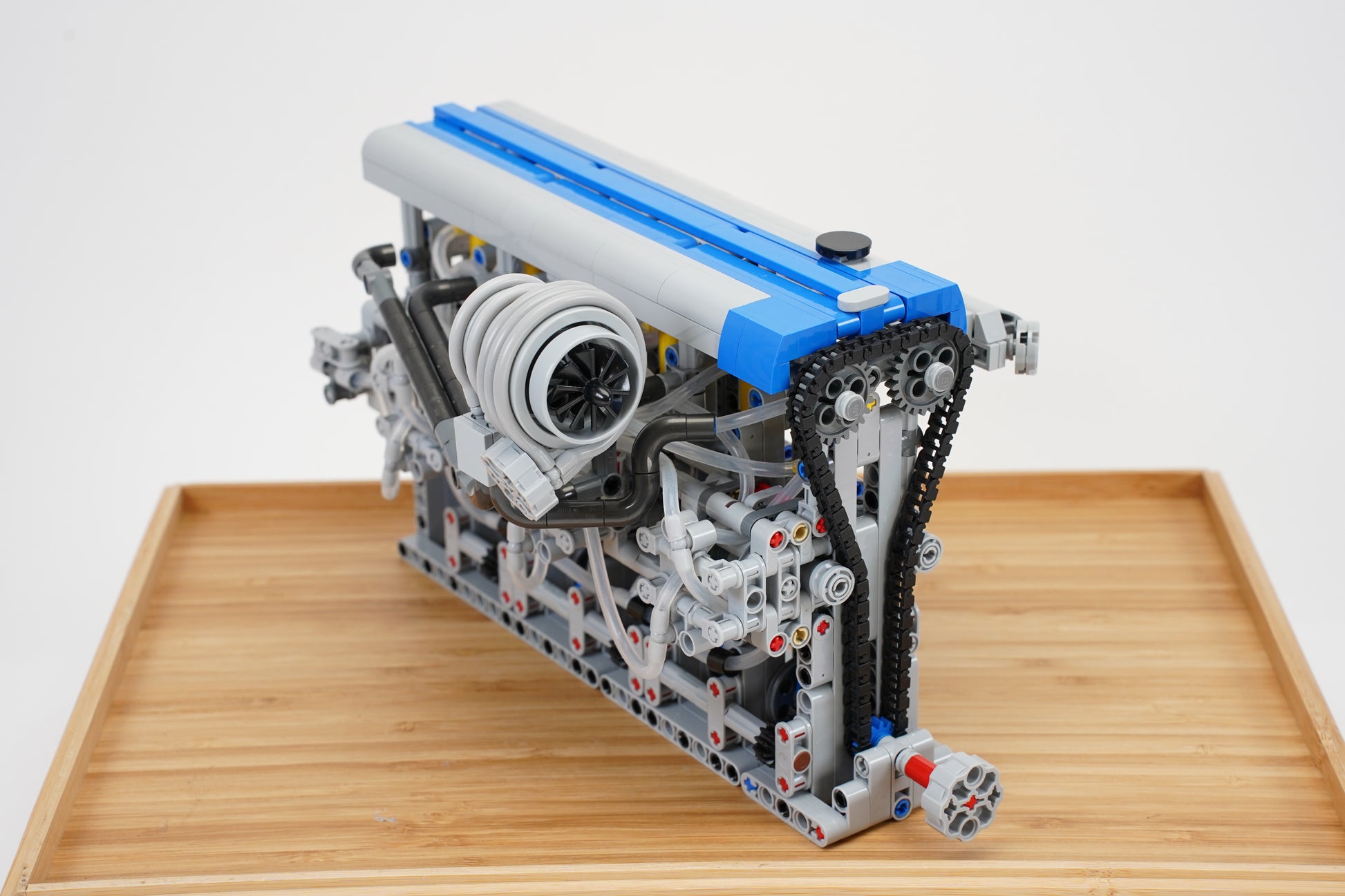Complete Kit MK3 Inline 6 Cylinder Turbo Lego Pneumatic Engine 2JZ