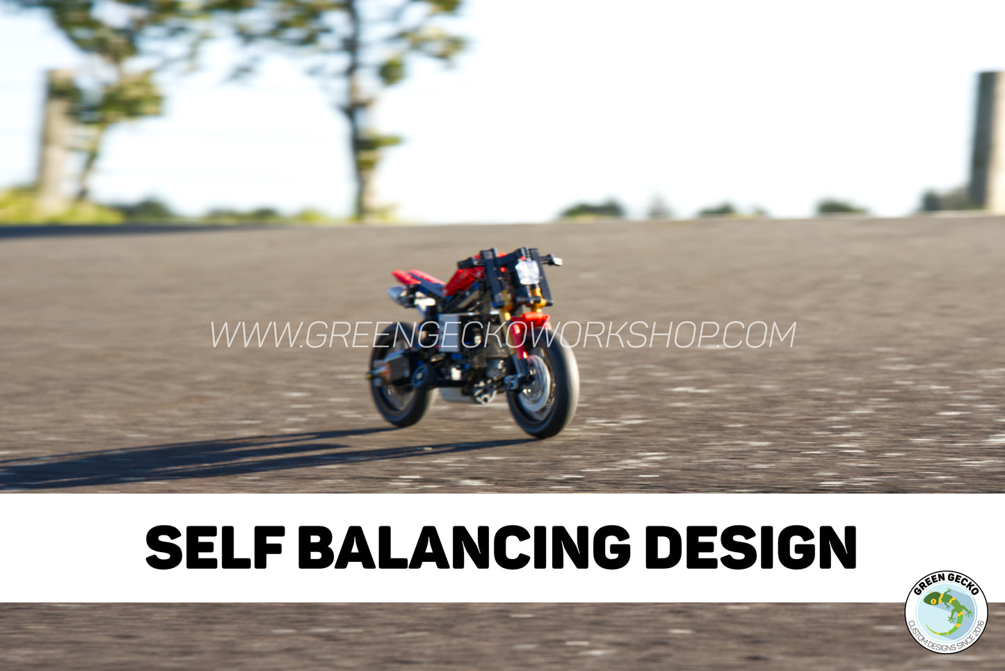 Complete Kit - Fast Lego RC Motorcycle - Self Balancing 🔥 20% OFF! 🔥