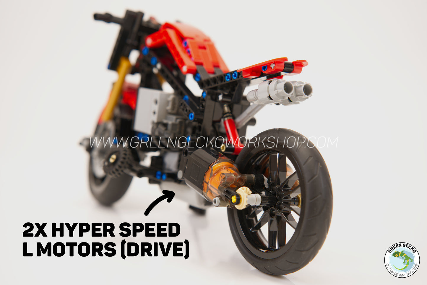 Complete Kit - Fast Lego RC Motorcycle - Self Balancing 🔥 20% OFF! 🔥