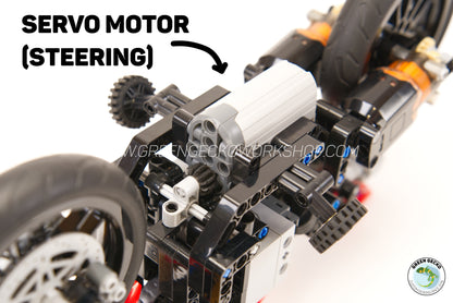 Complete Kit - Fast Lego RC Motorcycle - Self Balancing 🔥 20% OFF! 🔥