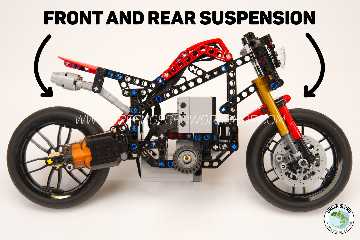 Complete Kit - Fast Lego RC Motorcycle - Self Balancing 🔥 20% OFF! 🔥