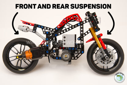 Complete Kit - Fast Lego RC Motorcycle - Self Balancing 🔥 20% OFF! 🔥