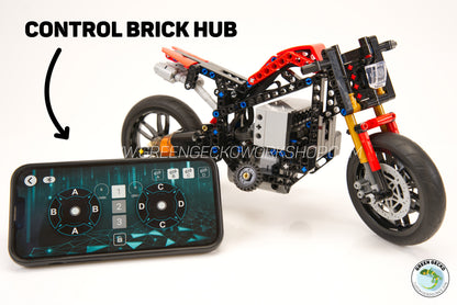 Complete Kit - Fast Lego RC Motorcycle - Self Balancing 🔥 20% OFF! 🔥