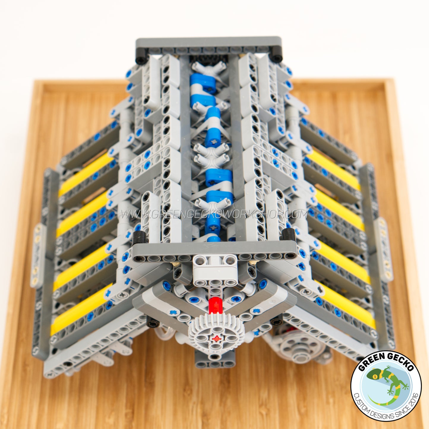 Modifiziertes pneumatisches Combo-Kit – MK3 V8 Lego Pneumatischer Motor – Twin Turbo Switchless