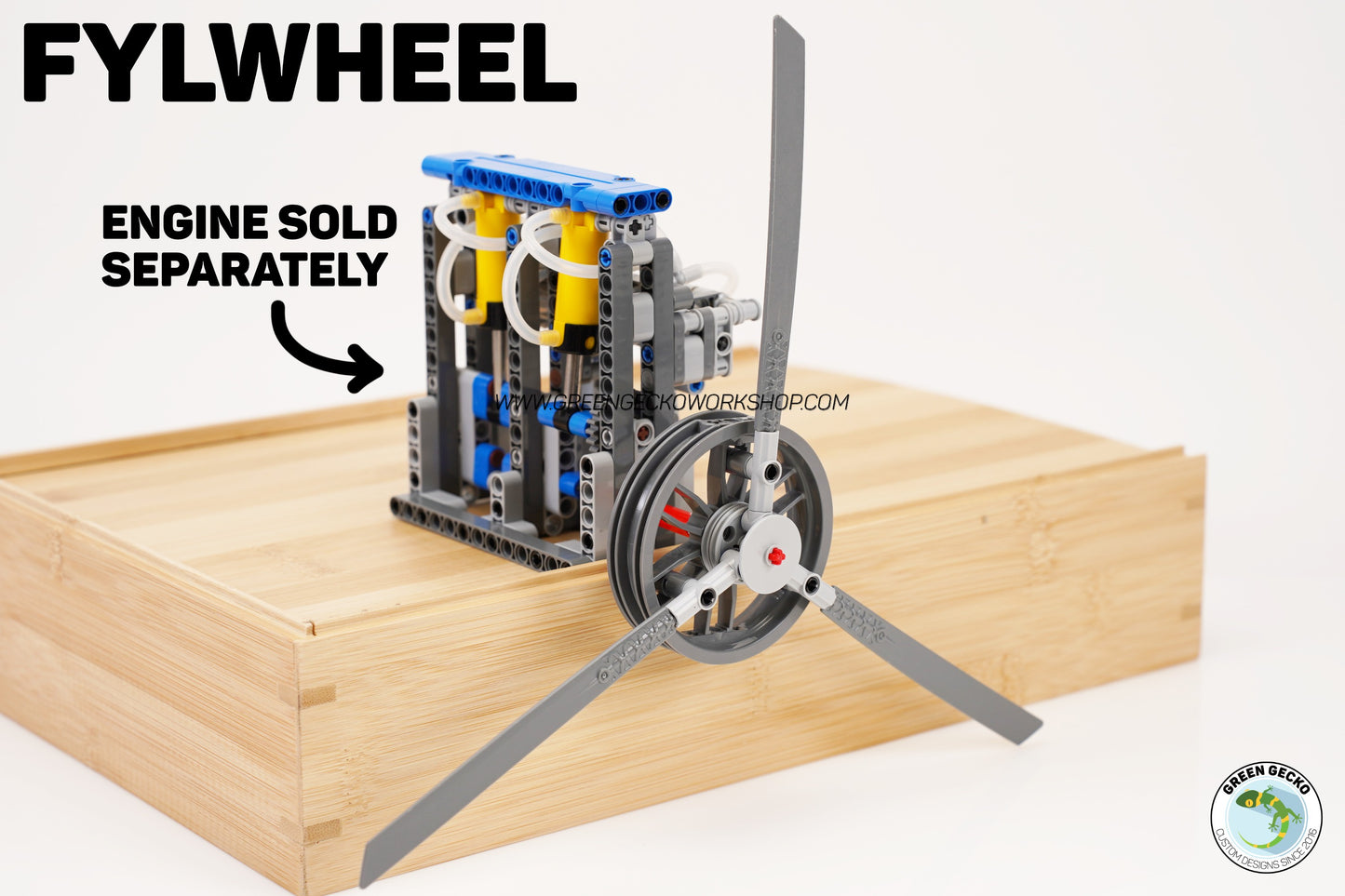 Flywheel for Lego Pneumatic Engine