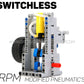 Komplettes Kit – 1 Zylinder, schalterloser Lego-Druckluftmotor, 2500 U/min