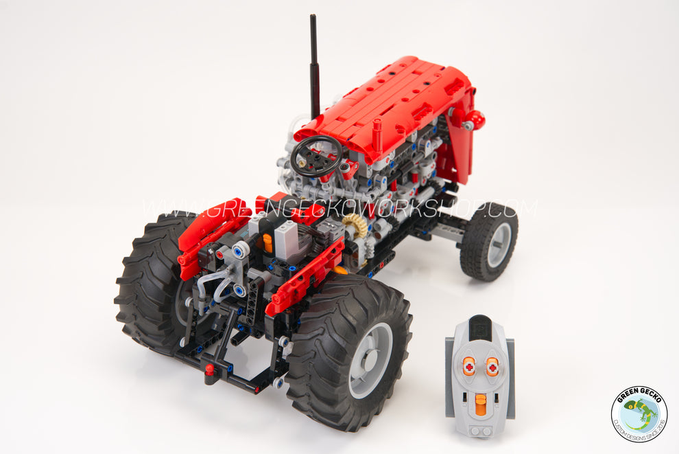 Complete Kit - MF35 Lego Pneumatic Engine RC Tractor - i3 2100 RPM 🔥 2 ...