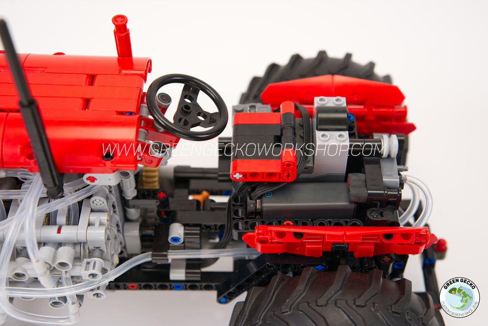 Complete Kit - MF35 Lego Pneumatic Engine RC Tractor - i3 2100 RPM 🔥 2 ...