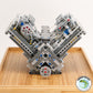 Kit Combo Pneumatique Modifié - Moteur Pneumatique MK3 V8 Lego - Twin Turbo Switchless