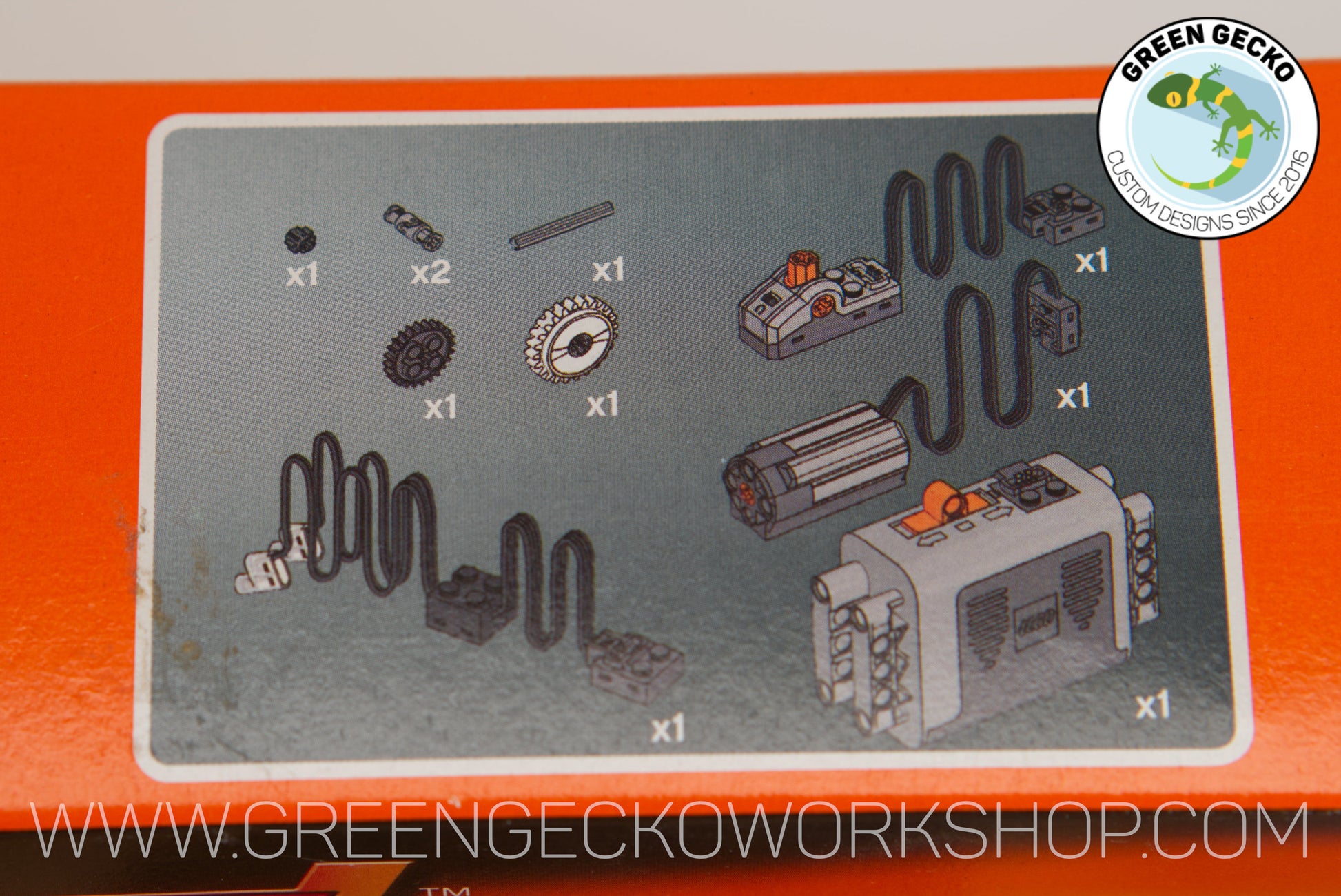 Sophie sanger Overfladisk Alternative LEGO Power Functions Motor Set (8293) – Green Gecko Workshop