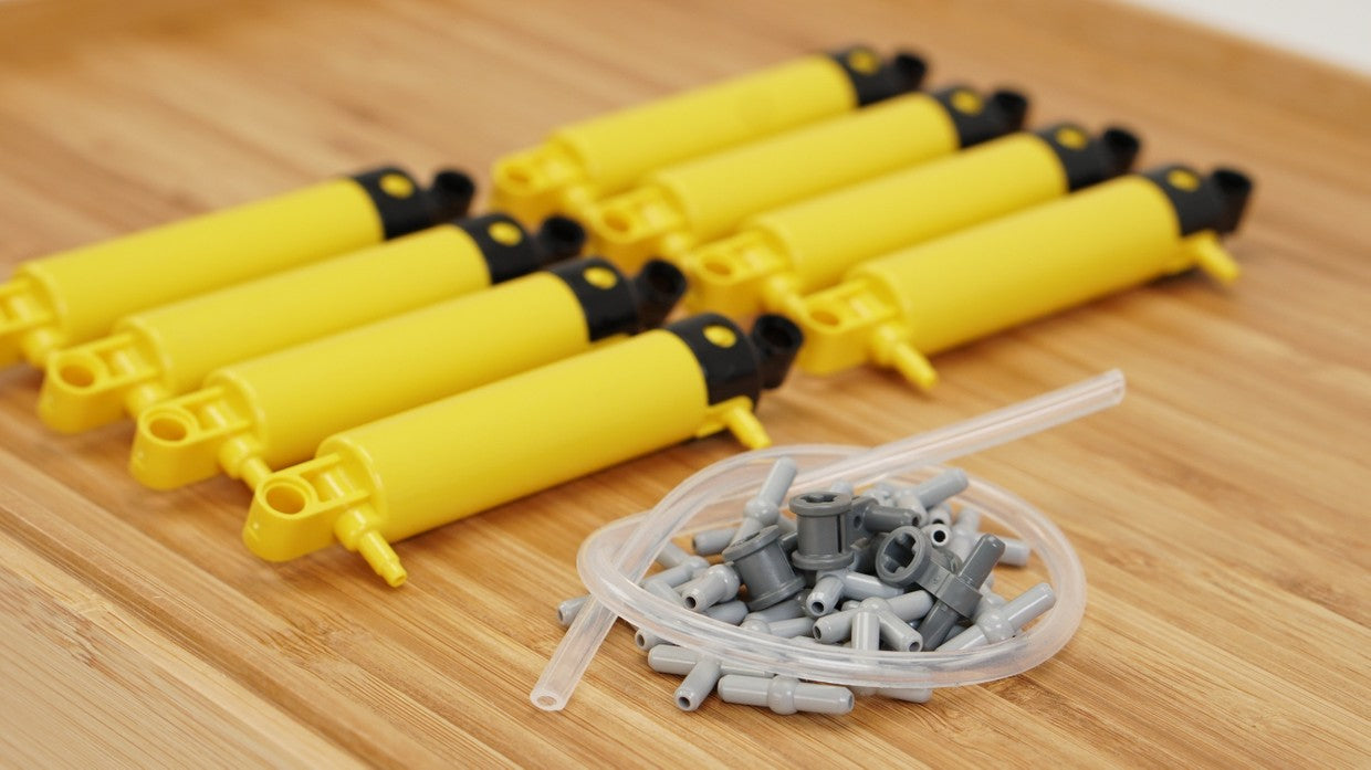 Kit Combo Pneumatique Modifié - Moteur Pneumatique MK3 V8 Lego - Twin Turbo Switchless