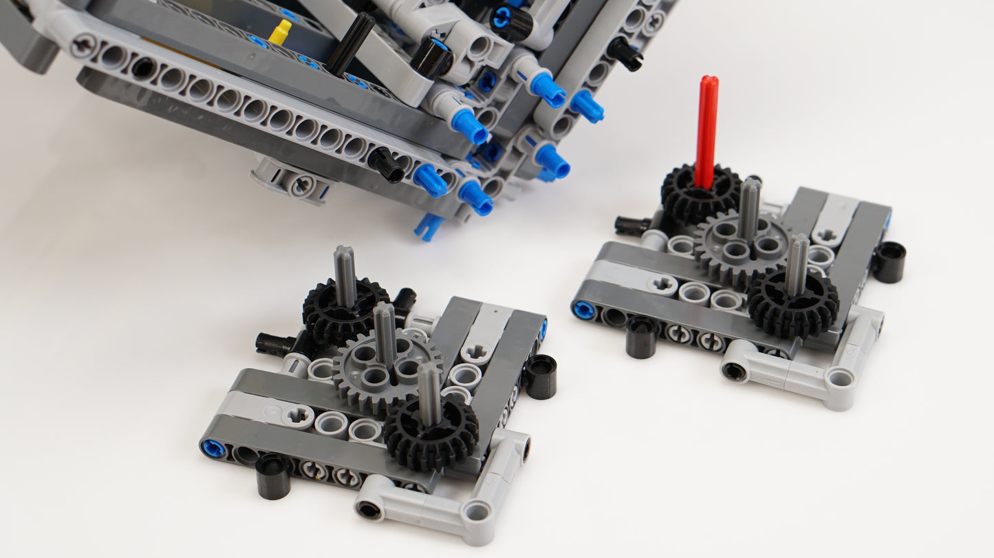 Pro Anleitung – MK3 V8 Lego Pneumatischer Motor – Twin Turbo Switchless