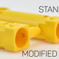 Modified Pneumatic Cylinder - V2 1x11 - Metal Shaft